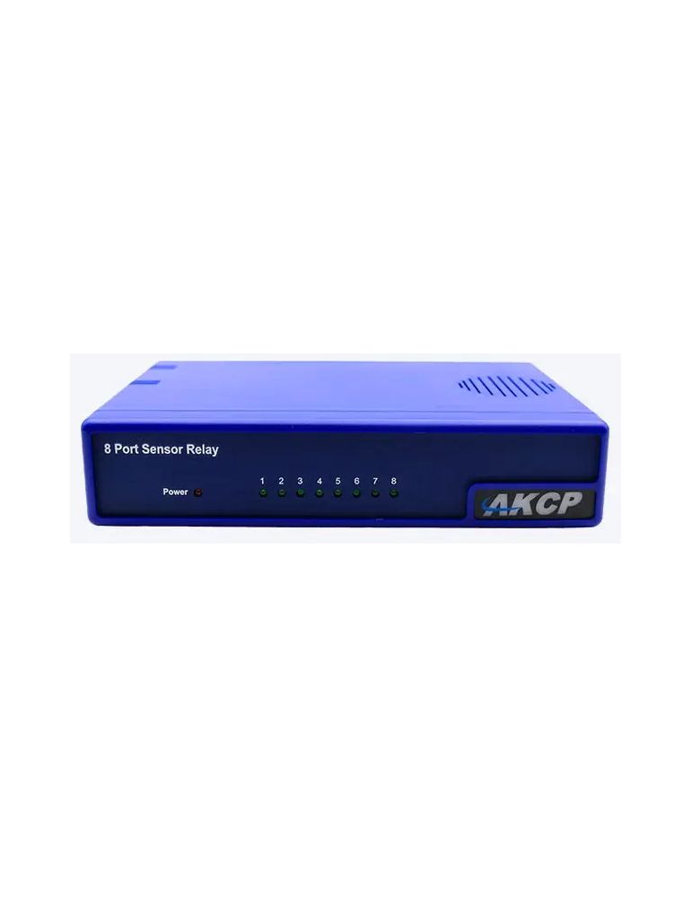 AKCP 8 Port Relay – Sensor Controlled Relay