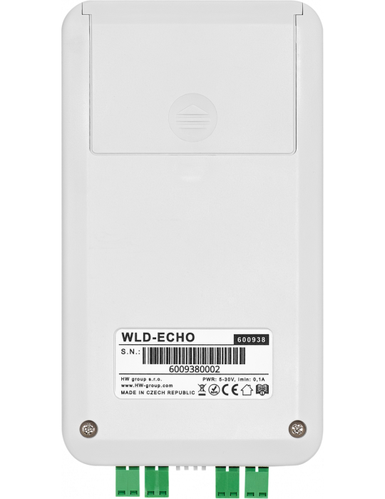 HW-group WLD-ECHO - Détecteur de fuite d'eau 2 zones pour câble