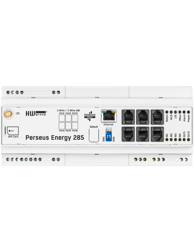 HW-group Perseus Energy 285 - Supervision M-Bus DIN LTE