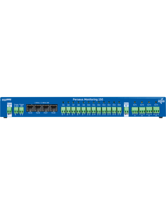 HW-group Perseus Monitoring 150 Rack Tset | Supervision Datacenter