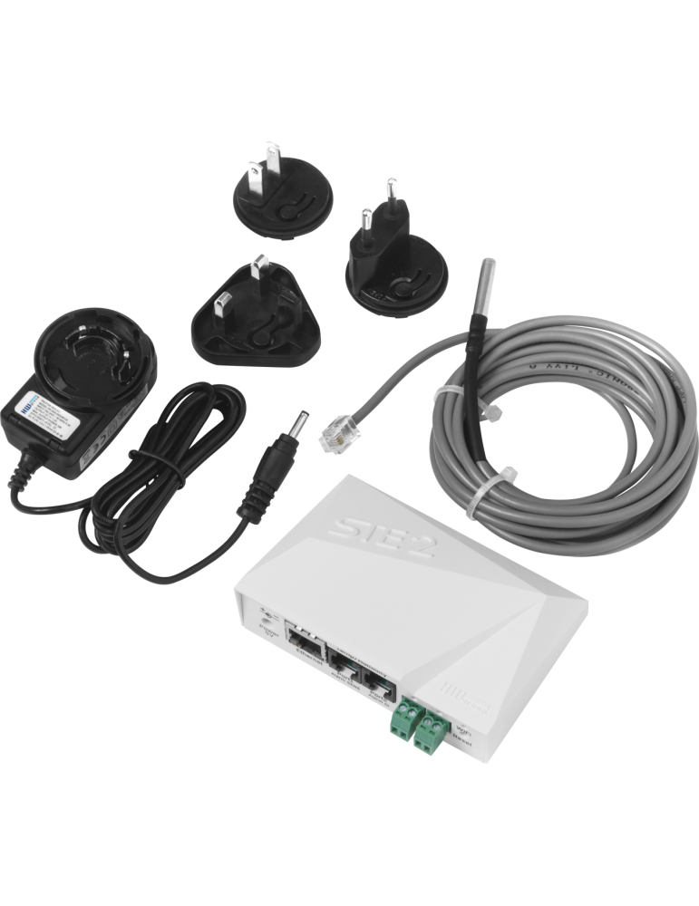 HWgroup STE2r2 - Thermomètre LAN WiFi supervision température