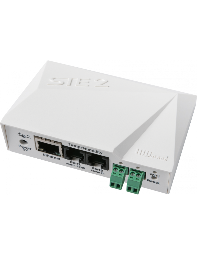 HWgroup STE2 Plus : Thermomètre IP SNMP avec WiFi et capteurs 1-Wire