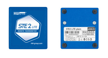HWgroup STE2 Lite - Thermomètre LAN WiFi avec alertes email 2