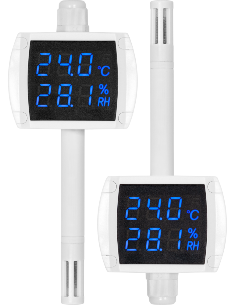 RTU-HTemp Display - Capteur température humidité écran LCD Modbus