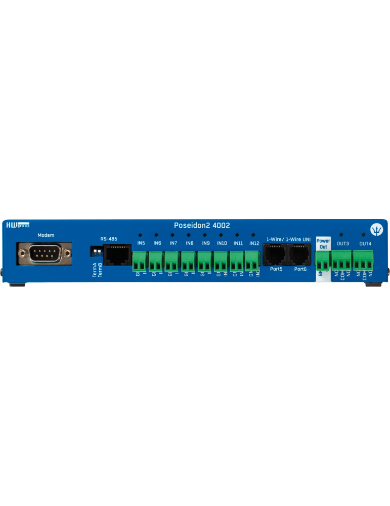 HW-group Poseidon2 4002 - Supervision 40 capteurs & 12 entrées