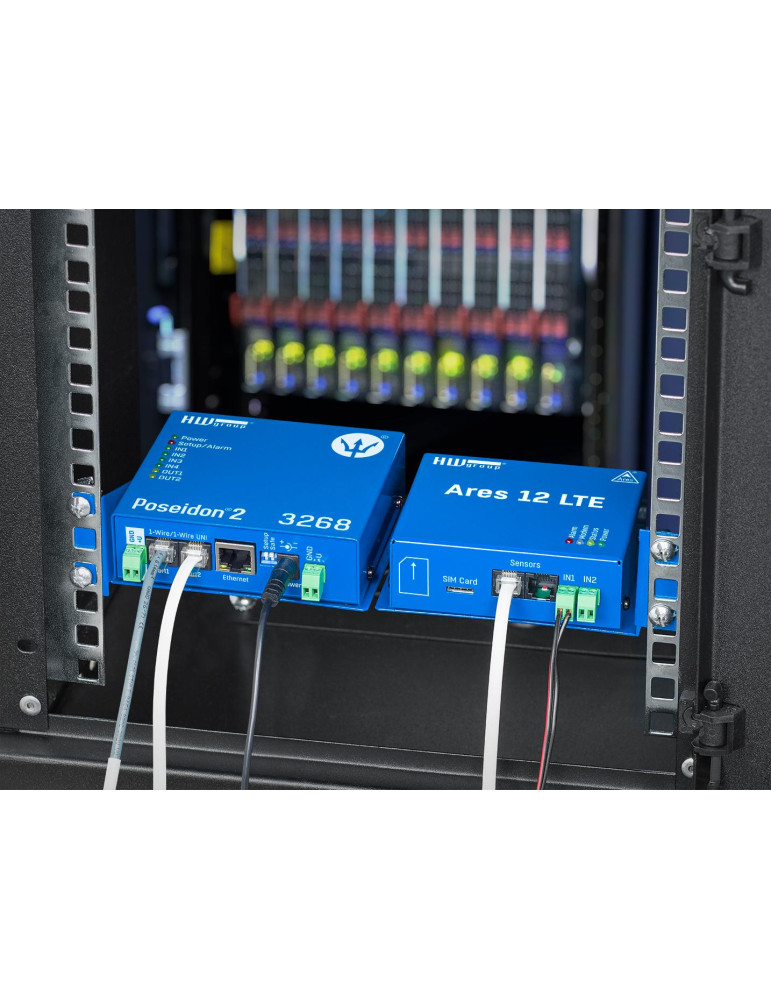 HW-group Poseidon2 3268 Tset - Boîtier de connexion IP 1-Wire