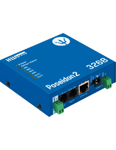 HW-group Poseidon2 3268 | Boîtier supervision 8 capteurs IP