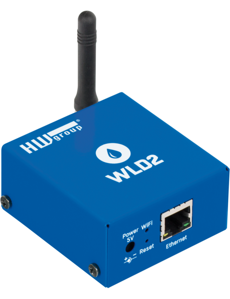 HW-group WLD2 PoE SET | Détection fuite d'eau 4 zones WiFi