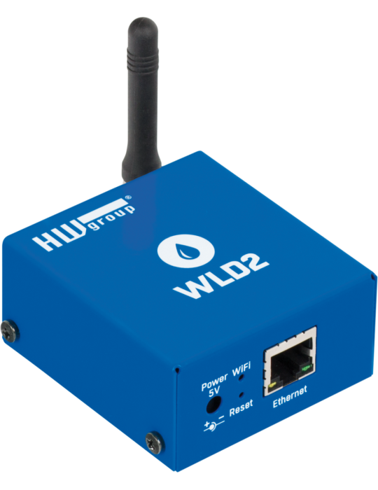 HW-group WLD2 PoE SET | Détection fuite d'eau 4 zones WiFi