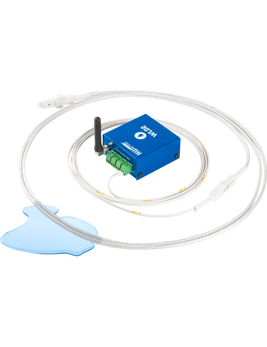 HW-group WLD2 PoE SET | Détection fuite d'eau 4 zones WiFi