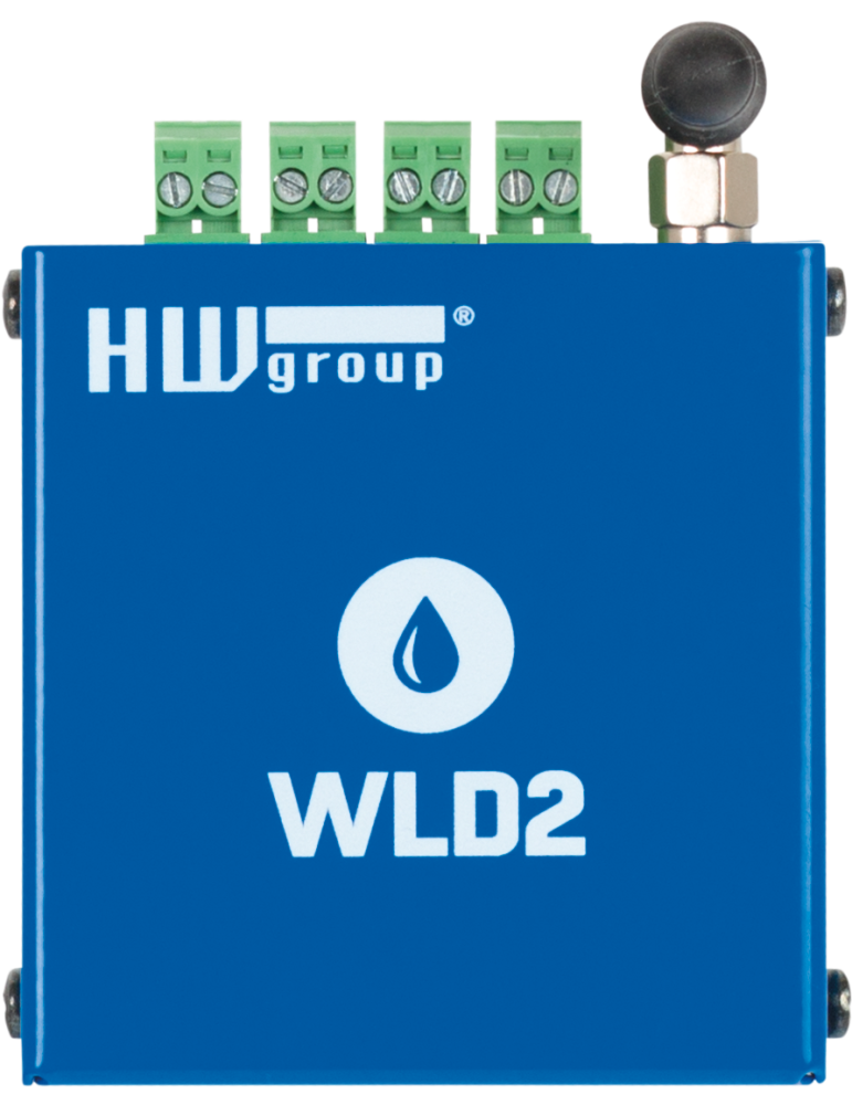 HW-group WLD2 PoE SET | Détection fuite d'eau 4 zones WiFi