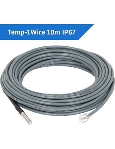 HW-group 1WR-Temp IP67 10m - Capteur température IP67 inox