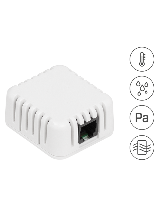 HW-group 1WU-HTPVoC B1 - Capteur 4-en-1 bus 1-Wire RJ11