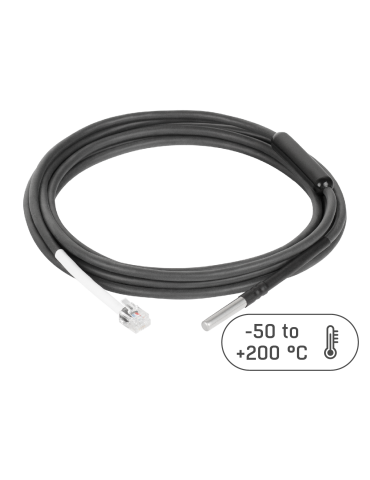 HW-group Temp-1Wire Pt100 3m | Capteur température -50 +200°C