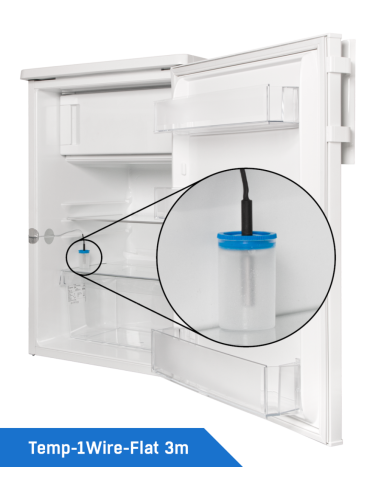 HW-group Temp-1Wire Pt100 3m | Capteur température -50 +200°C 2