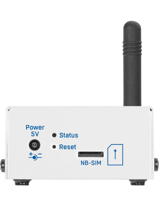 HW-group NB-2xIN SET subscribed : Boîtier NB-IoT 2 entrées