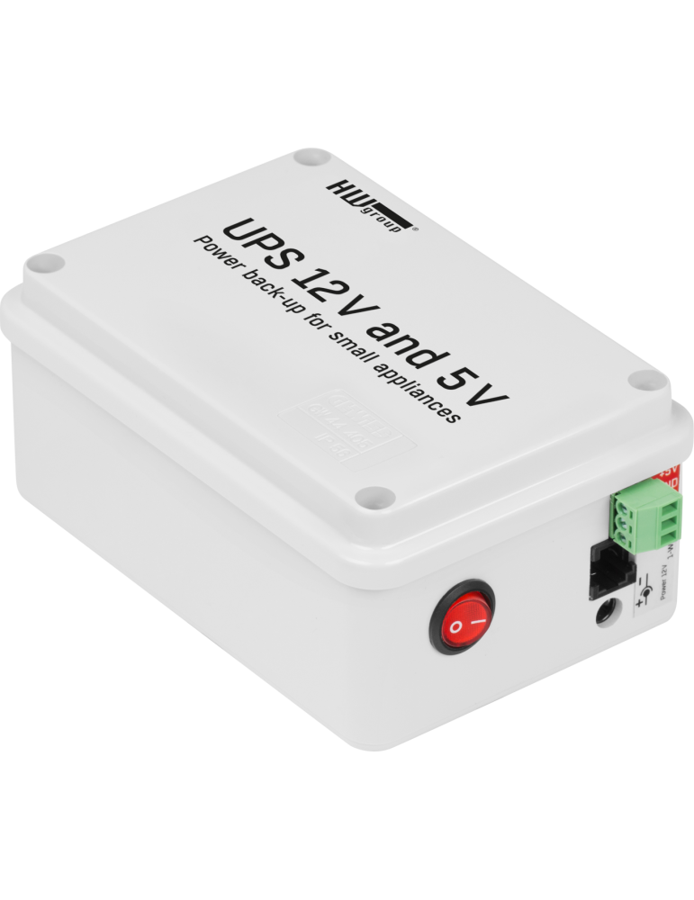 HW-group UPS 12V and 5V - Alimentation de secours double tension