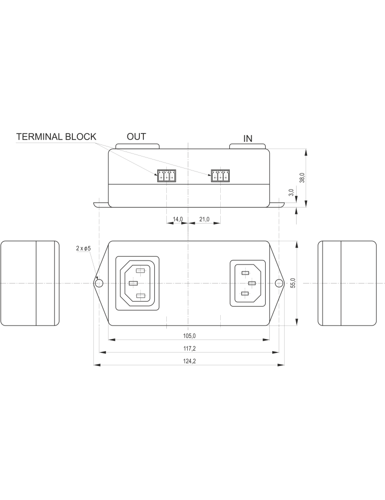 PowerEgg2 HWgroup - Détecteur panne secteur et relais 230V 8A