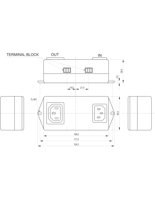 PowerEgg2 HWgroup - Détecteur panne secteur et relais 230V 8A