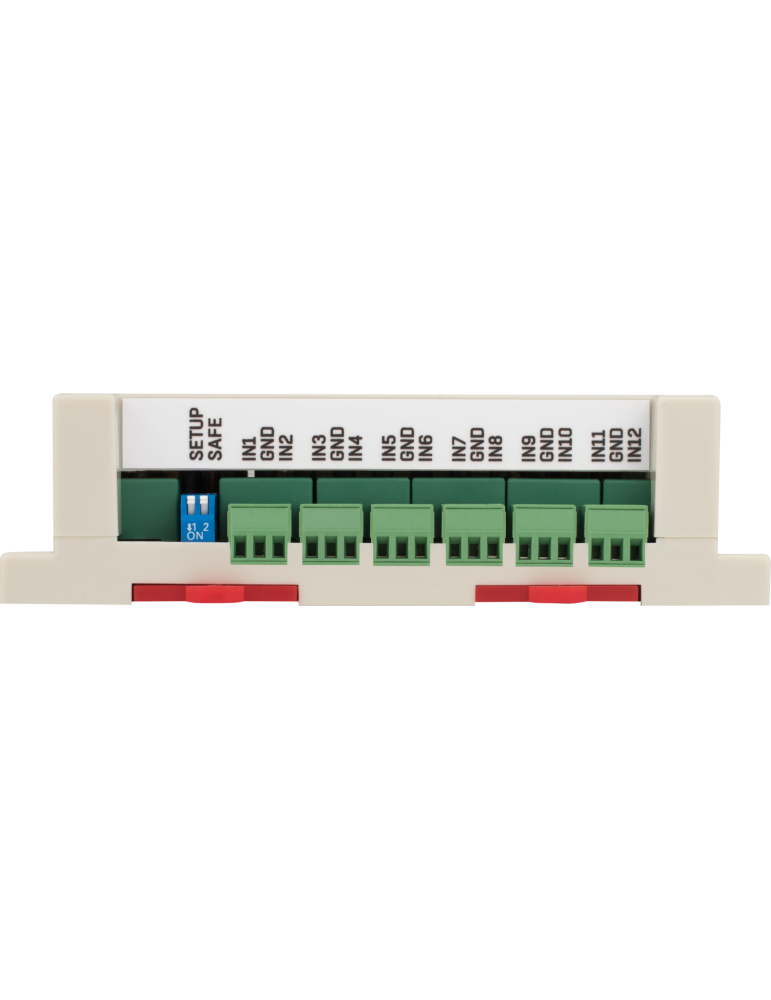 HWgroup Damocles2 1208 | Boîtier 12 entrées 8 sorties SNMP Modbus
