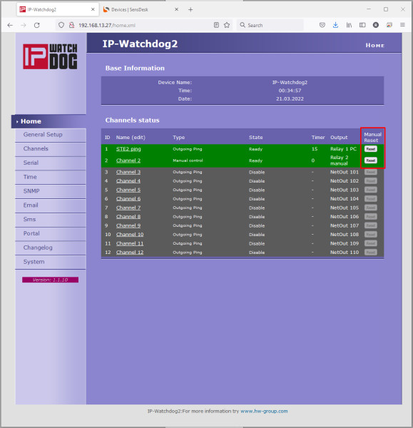 IP WatchDog2 Lite - Redémarrage Automatique Équipements Réseau