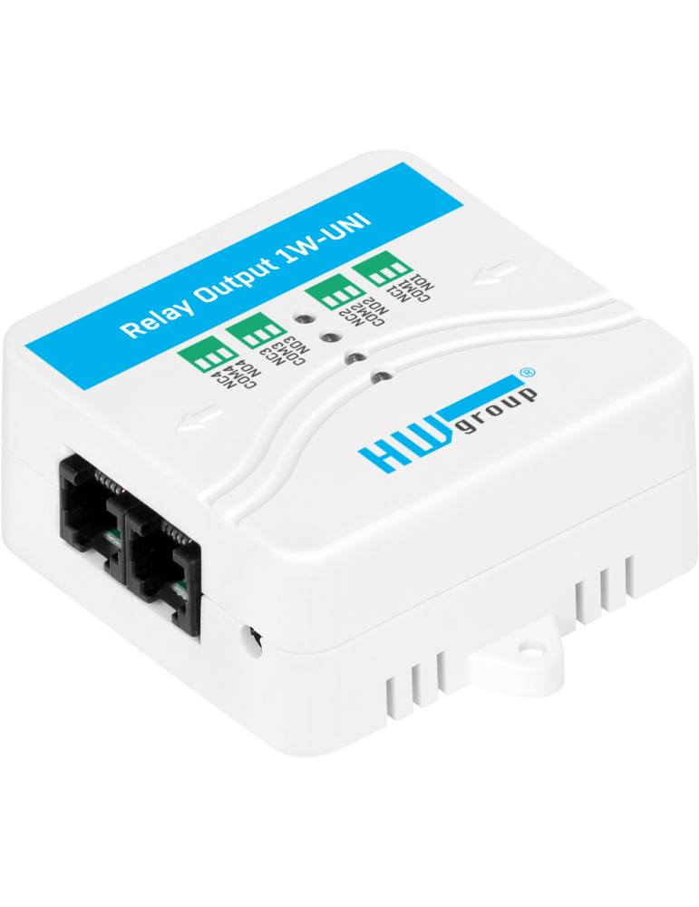 HWgroup Relay Output 1W-UNI - Expanseur 4 relais 1-Wire