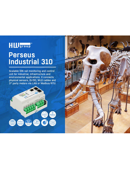 HW-group Perseus Industrial 310 - Supervision environnementale DIN