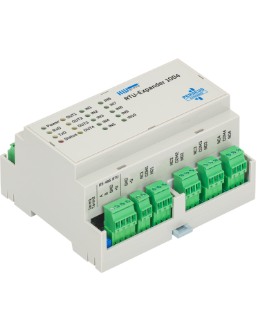 HW-group RTU-Expander 1004 - Module d'extension I/O Modbus RTU