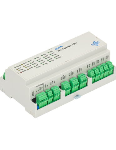HW-group RTU-Expander 2004 - Extension E/S Modbus RTU DIN