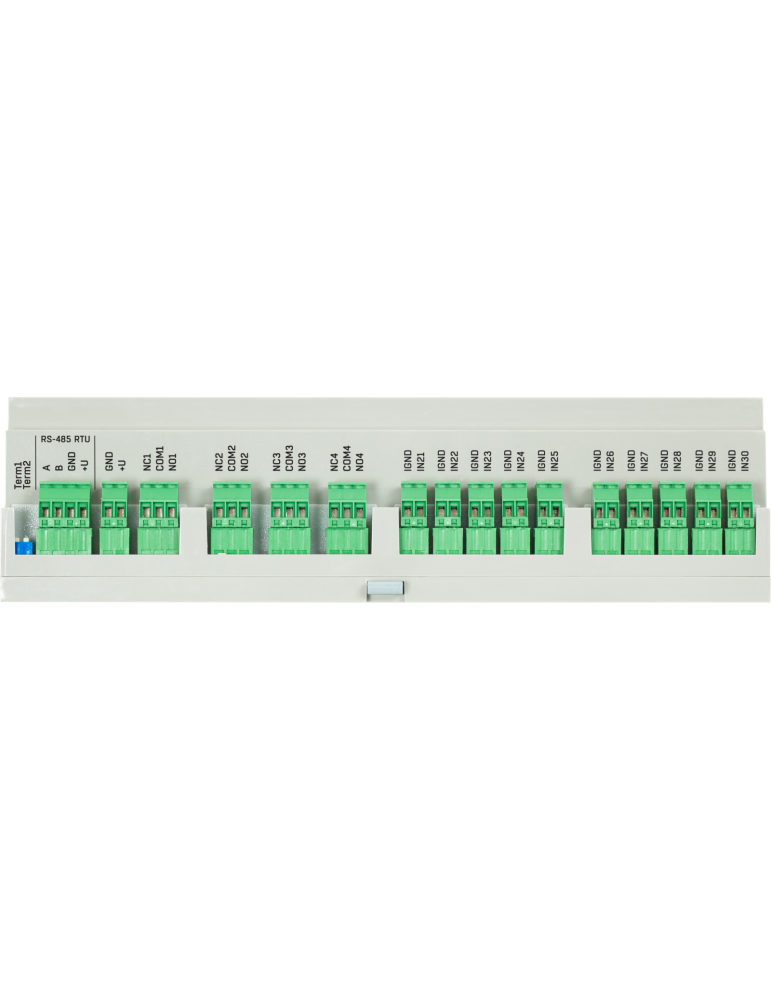HW-group RTU-Expander 3004 : extension I/O DIN 30 entrées 4 relais