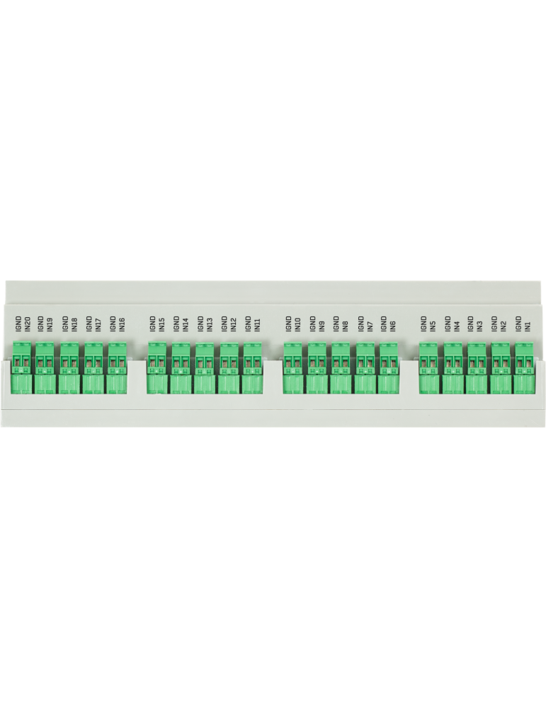 HW-group RTU-Expander 3004 : extension I/O DIN 30 entrées 4 relais