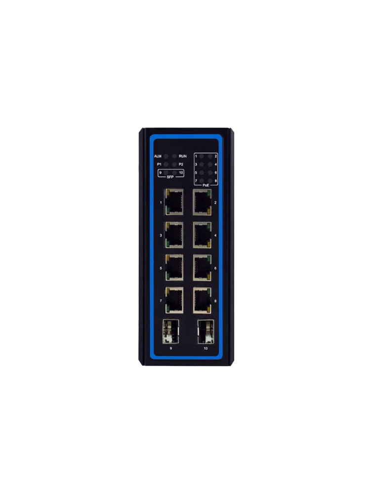 Switch Ethernet Gigabit Atop EHG6410-2SFP 10 ports avec 2 SFP