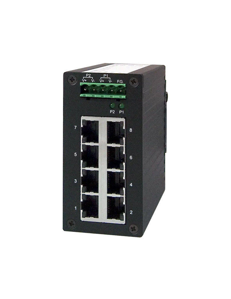 Switch Gigabit Atop EHG2308 - 8 ports Ethernet industriel