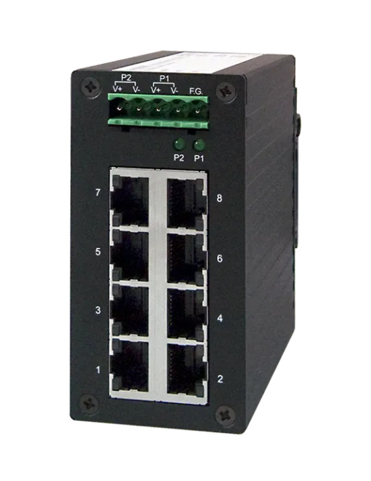 Switch Gigabit Atop EHG2308 - 8 ports Ethernet industriel