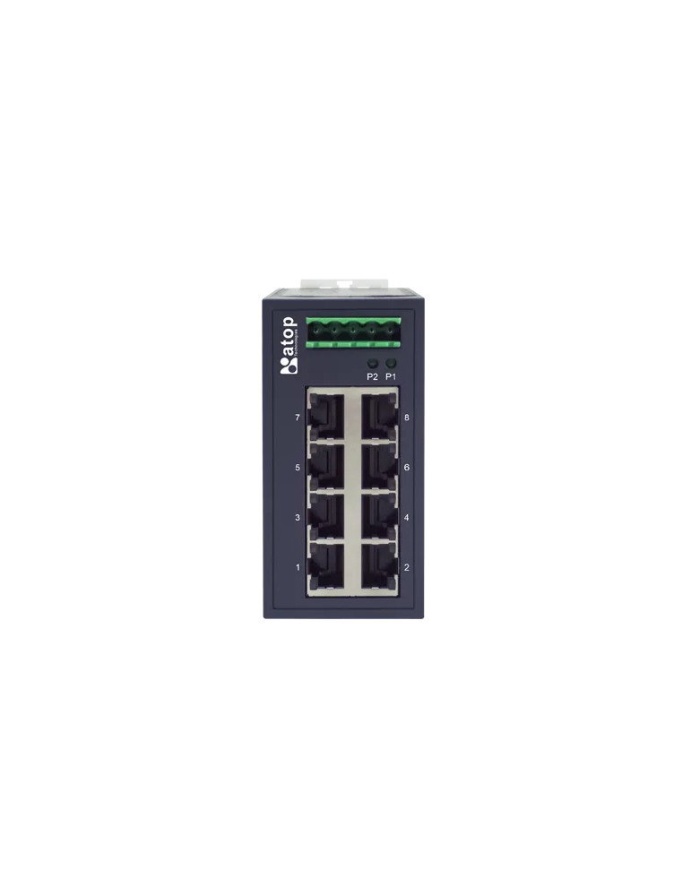 Switch Atop EHG2008 | 8 Ports Gigabit Non-Administrable Industriel