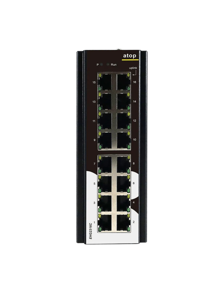Switch Atop EHG2316C : 16 ports Gigabit non-administrable IP40