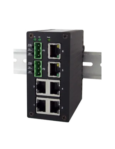 Switch Atop EH2306 - 6 ports Fast Ethernet non administrable