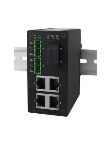 Switch Atop EH2305-1Fs | 5 ports Fast Ethernet fibre optique