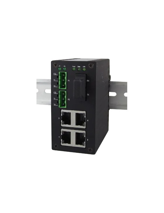 Switch Atop EH2305-1Fm 5 ports Fast Ethernet fibre optique