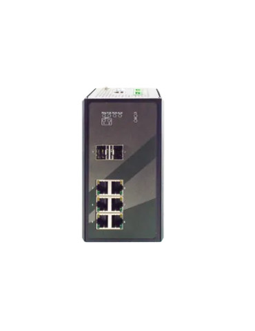 Switch Atop EHG9608-2SFP-HV 6x RJ45 + 2x SFP Gigabit Rail DIN
