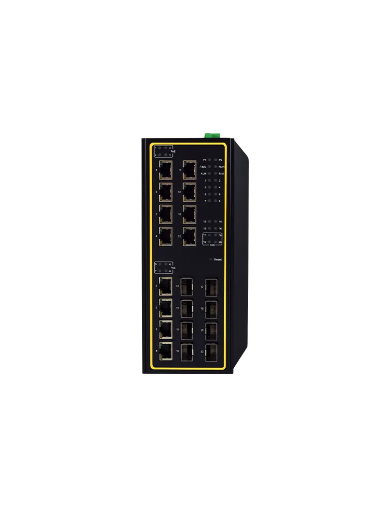 Switch Atop EHG7620-4PoE-410GSFP - 12 RJ45 + 4 PoE+ + 4 SFP 10G