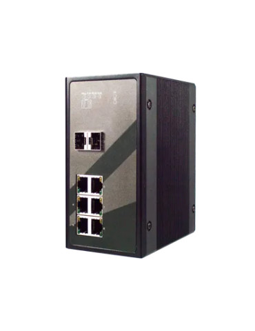 Switch Gigabit Atop EHG9508-2SFP - 6 ports + 2 SFP IEC61850-3