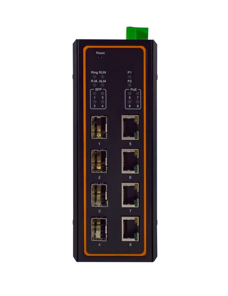 Switch Atop EHG7508 - 8 ports Gigabit manageable DIN rail
