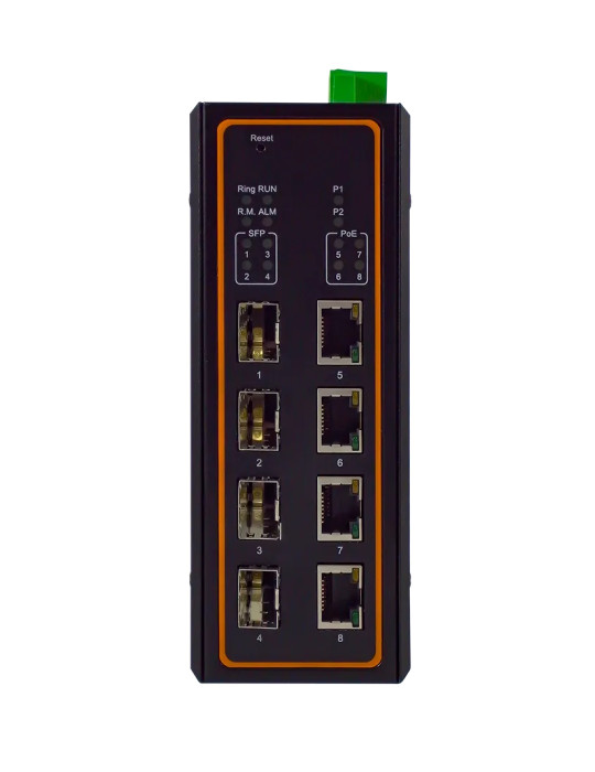 Switch Atop EHG7508 - 8 ports Gigabit manageable DIN rail