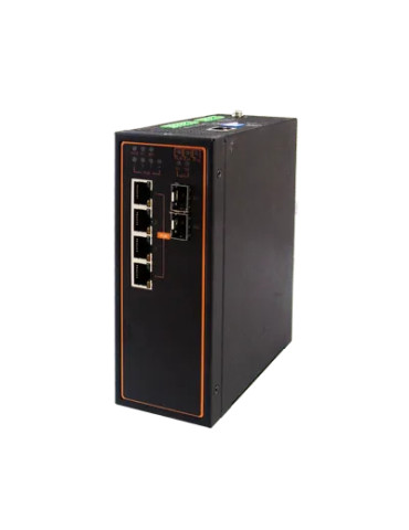 Switch Atop EH7506-2SFP | 4x 10/100 + 2 SFP Gigabit DIN