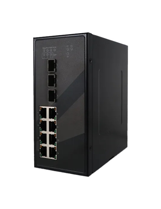 Switch Manageable Atop EH9711s-3SFP-HV | 8 Ports + 3 SFP | IEC 61850-3
