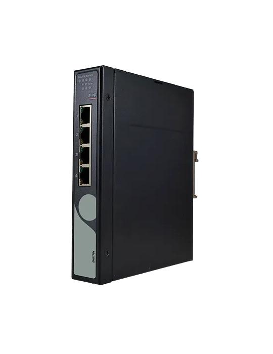 Switch Gigabit 4 ports Atop EHG7704 | Managé industriel DIN