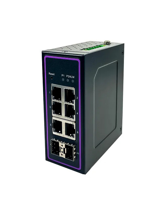 Switch industriel Atop NSG3308-2SFP | 6 ports + 2 SFP