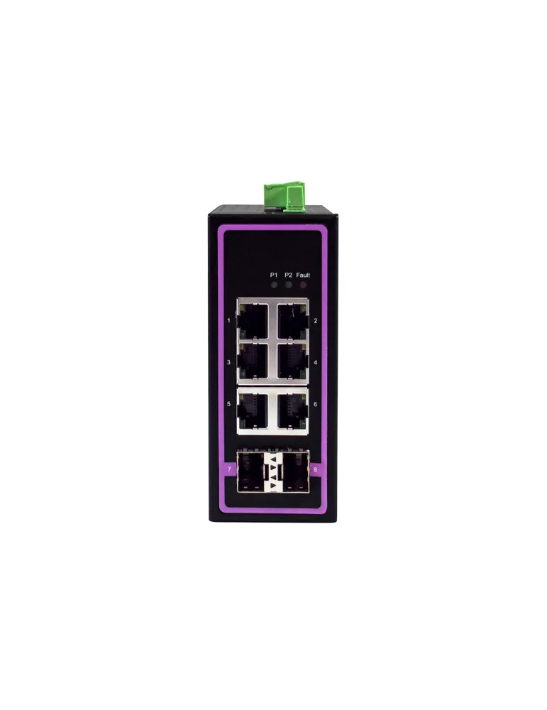 Switch Atop EHG2408-2SFP 6 ports Gigabit + 2 SFP MACsec