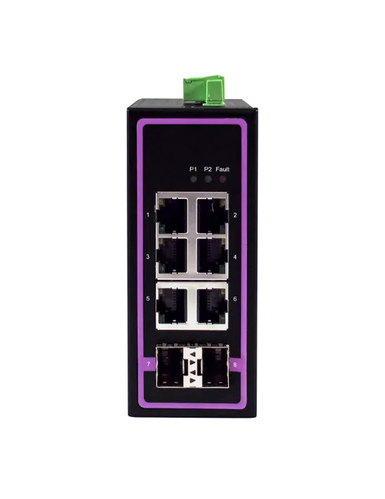 Switch Atop EHG2408-2SFP 6 ports Gigabit + 2 SFP MACsec